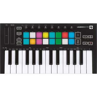 Novation Launchkey Mini MK3 - Compact MIDI Keyboard Controller