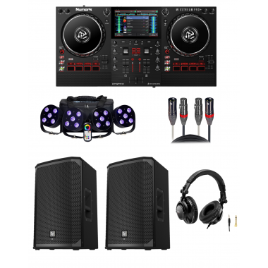 Numark Mixstream Pro+ "Party Rocker" Bundle