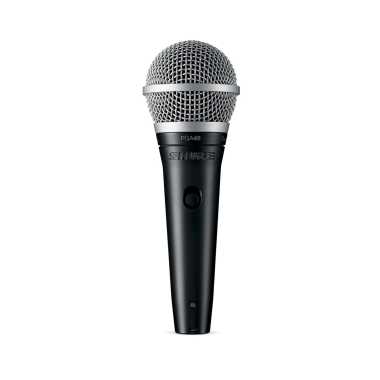 Shure PGA48-XLR - Cardioid Dynamic Vocal Microphone with XLR-XLR Cable