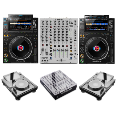 Pioneer DJ CDJ-3000 + Allen & Heath XONE:96 and Decksaver Covers Bundle