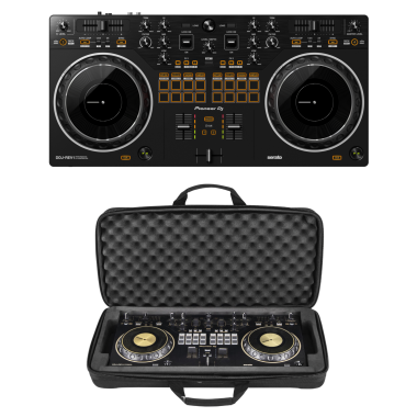Pioneer DJ DDJ-REV1 + Odyssey BMDDJREV1 Soft Case Bundle