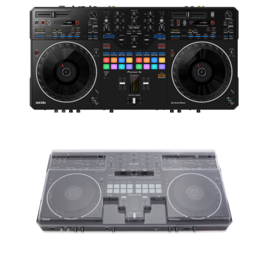 Pioneer DJ DDJ-REV5 Controller + Decksaver DS-PC-DDJREV5 Cover Bundle