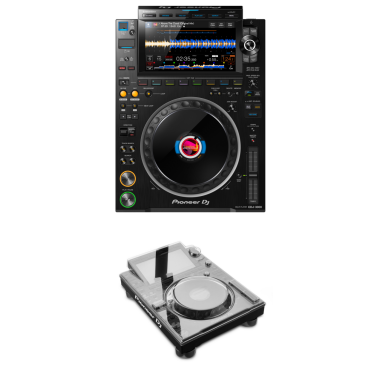 Pioneer DJ CDJ-3000 + Decksaver DS-PC-CDJ3000 Cover Bundle