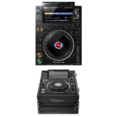 Pioneer DJ CDJ-3000 + Odyssey FZ3000BL Case Bundle