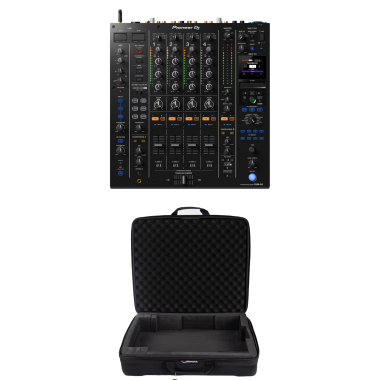 Pioneer DJ DJM-A9 + Odyssey BMDJMA9TOUR Case Bundle