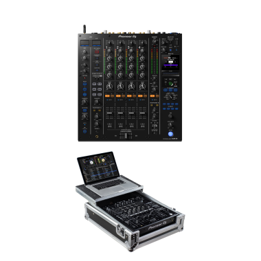 Pioneer DJ DJM-A9 + Odyssey FRDJMA9GP Case Bundle