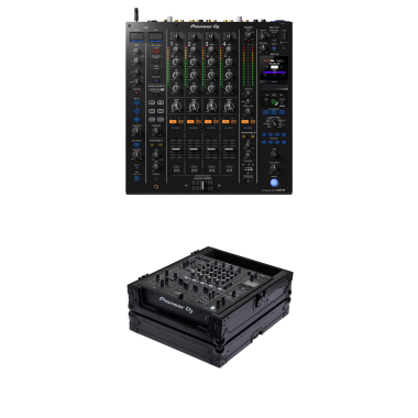 Pioneer DJ DJM-A9 + Odyssey FZDJMA9BL Case Bundle