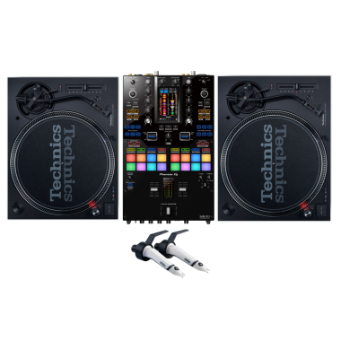 Pioneer DJ DJM-S11 "Scratch Bundle" with 2x Technics SL-1200 MK7 and Ortofon SCRATCH MKII Cartridges