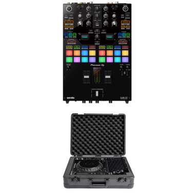 Pioneer DJ DJM-S7 Mixer + Magma MGA41104 Case Bundle