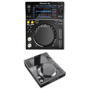 Pioneer DJ XDJ-700 + Decksaver DS-PC-XDJ700 Cover Bundle