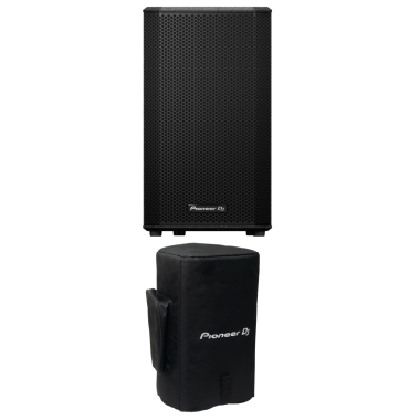 Pioneer DJ XPRS102 Loudspeaker + Pioneer DJ CVR-XPRS102 Cover Bundle