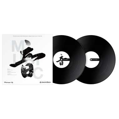 Pioneer DJ RB-VD2-K - rekordbox Control Vinyl (Set of 2) (Black)