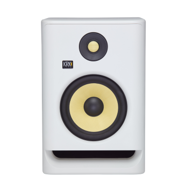 KRK Rokit 7 (G4) - 7" Powered Near-Field Studio Monitor (Single, White)