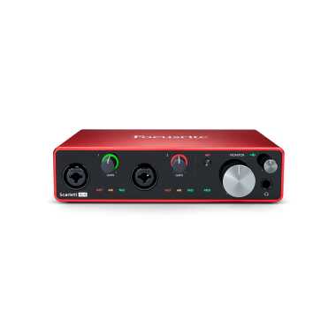 Focusrite Scarlett 4i4 (3rd Gen) - 4-in, 4-out USB Audio Interface 