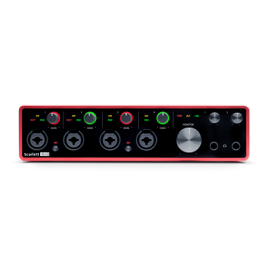 Focusrite Scarlett 18i8 (3rd Gen) - 18 - In, 8 - Out USB Audio Interface - $90 Temporary Pricedrop!