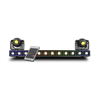 JMAZ VERSA FLEX BAR - 210W LED Beam Moving Heads Plus FX Bar