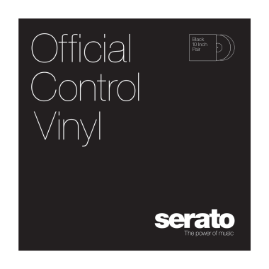 Serato 10'' Performance Series ​Vinyl -​​ (Pair, Black) 