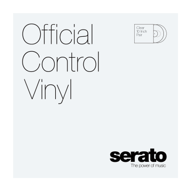Serato 10'' Performance Series ​Vinyl -​​ (Pair, Clear) 