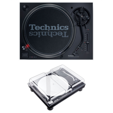 Technics SL-1200MK7 Turntable + Decksaver DS-PC-SL1200 Bundle