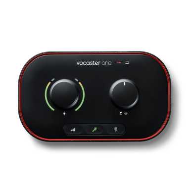 Focusrite Vocaster One - The Podcast Interface for Solo Content Creators - $80 Temporary Pricedrop!