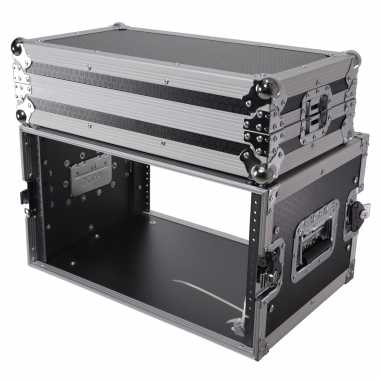 ProX X-6UE - 6U Deluxe 14" Deep 19" Width Amp Effects Rack Flight Hard Case