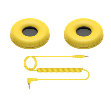 Pioneer DJ HC-CP08-Y - Headphone Accessories Kit (Yellow)