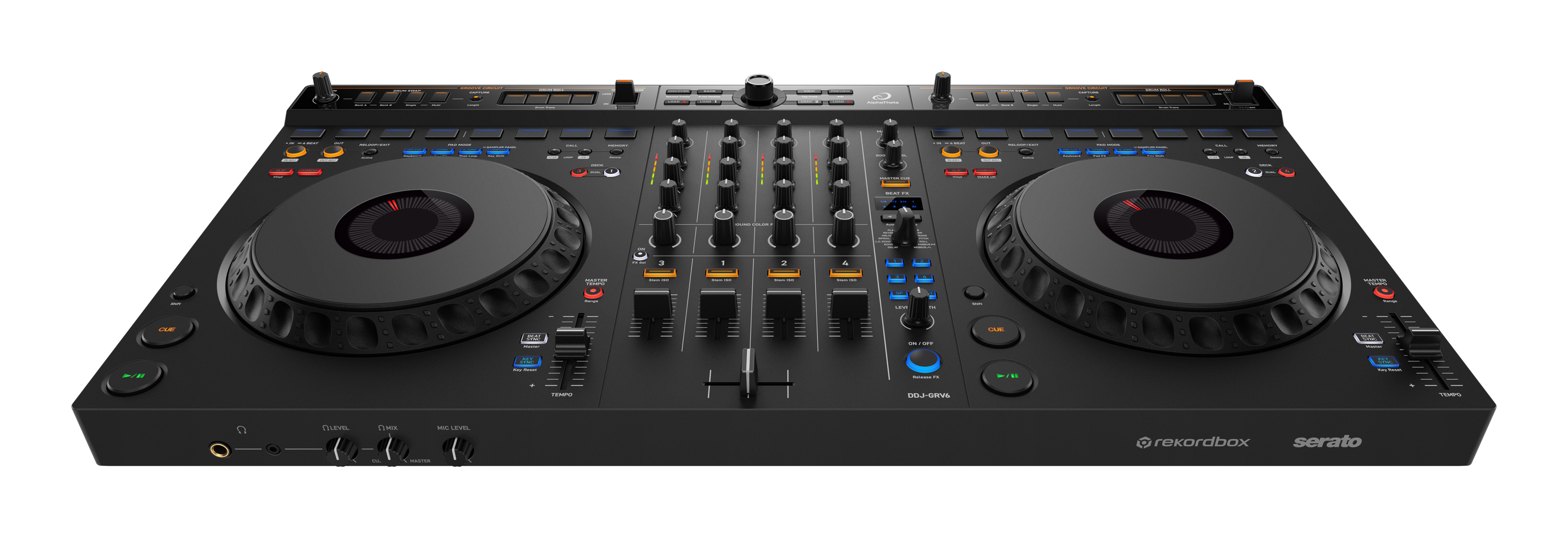 AlphaTheta DDJ-GRV6 - 4-channel Performance DJ Controller | eBay