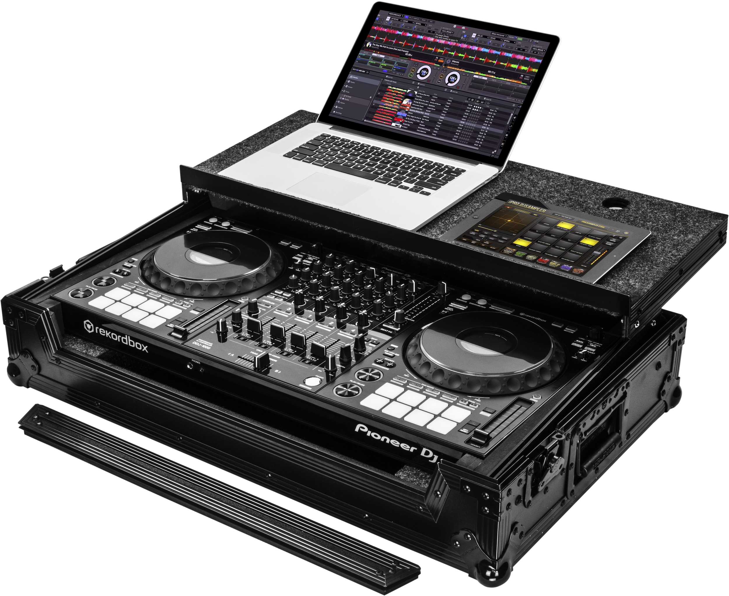 Pioneer DJ DDJ-1000SRT Odyssey FZGSDDJ1000WBL Case Bundle 