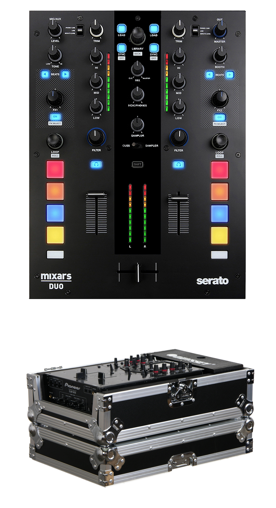 Mixars Duo Mkii Odyssey Fz10mix Case Bundle Deal 644766172801 Ebay