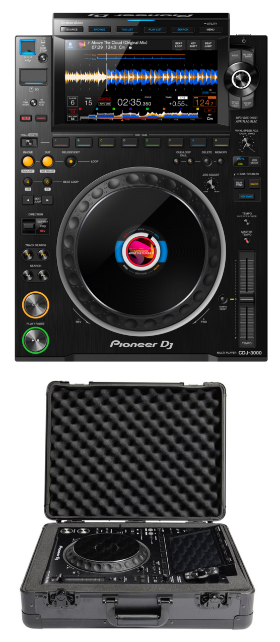 Pioneer DJ CDJ-3000 + Magma MGA41104 Case Bundle @ The DJ Hookup