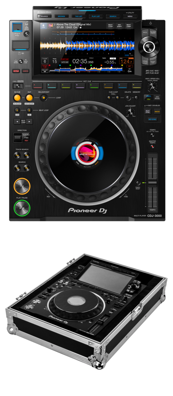 Pioneer DJ CDJ-3000 + Odyssey FZCDJ3000 Case Bundle | eBay