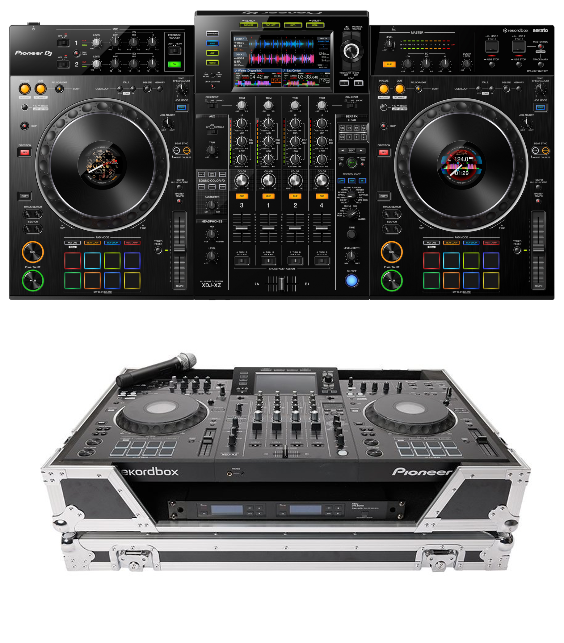 Pioneer DJ XDJ-XZ + Magma MGA40997 Case Bundle @ The DJ Hookup