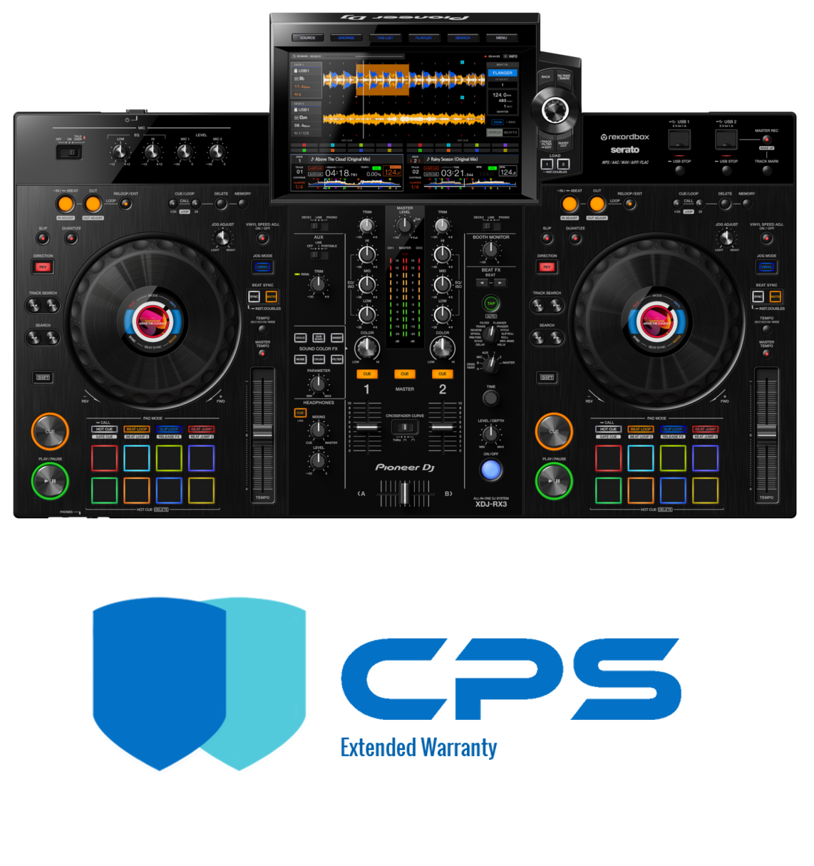 Pioneer DJ XDJ-RX3 + CPS 2 Year Audio Extended Warranty | eBay