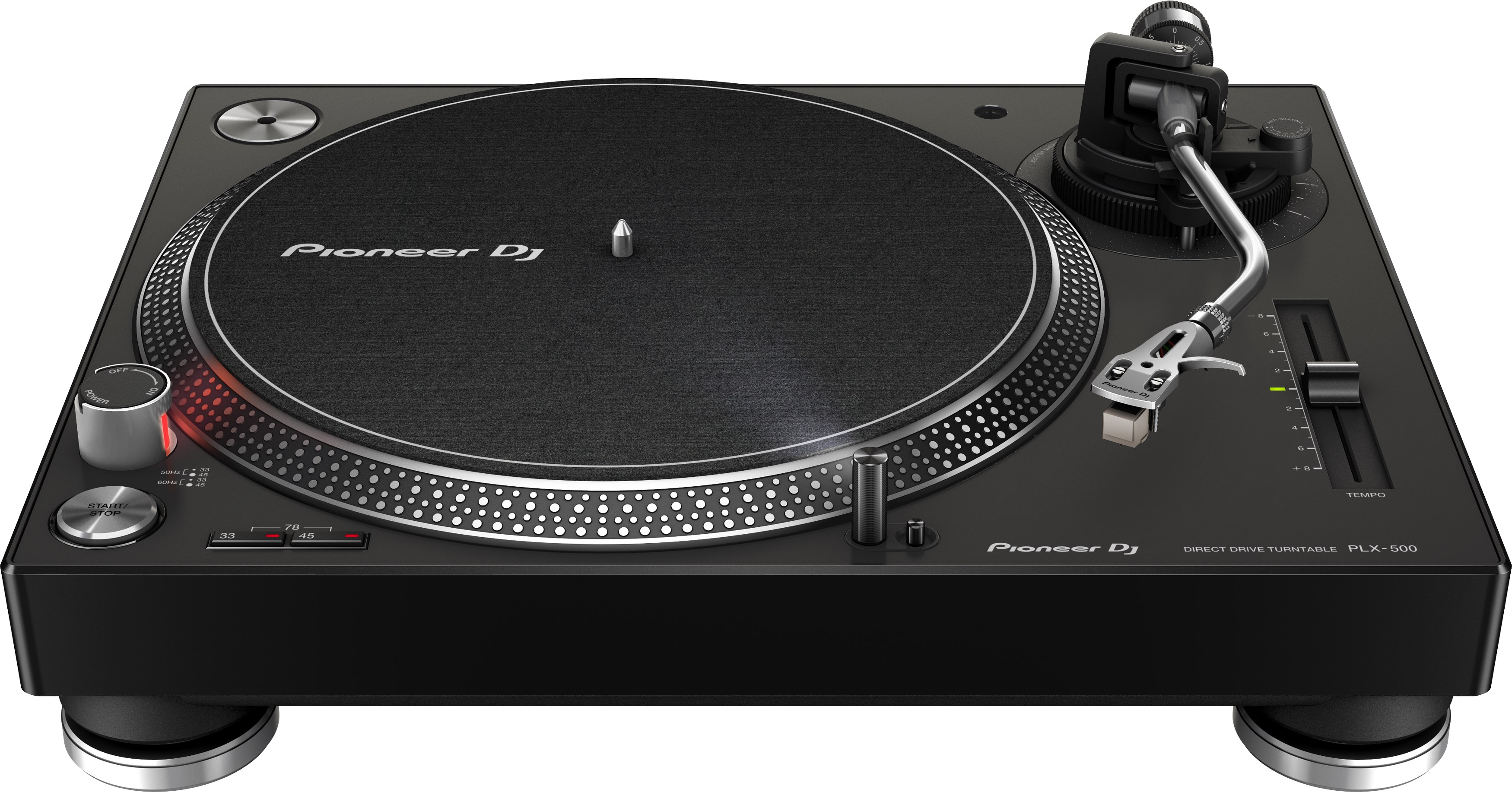Pioneer DJ: PLX-500 Direct Drive USB Turntable Black
