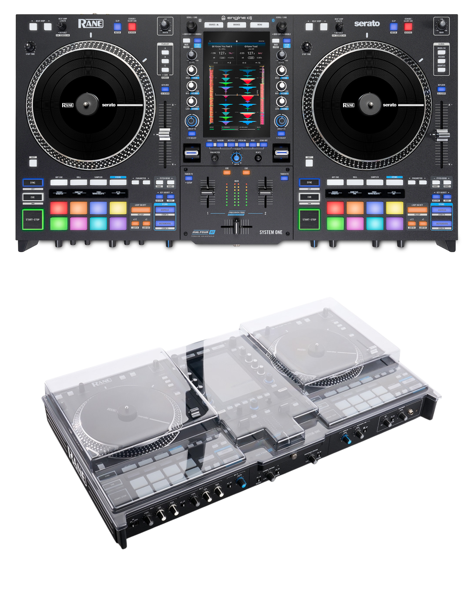 RANE Performer DJコントローラー（Decksaver付） Amazon.com: Decksaver Polycarbonate Cover Compatible with Rane